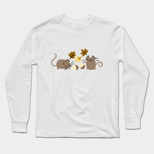 Fall Mice Long Sleeve T-Shirt